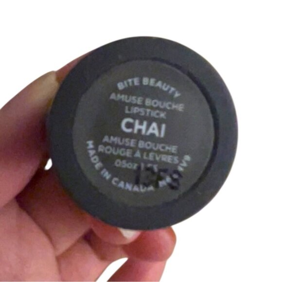 Sephora Bite Beauty CHAI Amuse Bouche long lasting warm brown red Lipstick mini - Picture 8 of 8